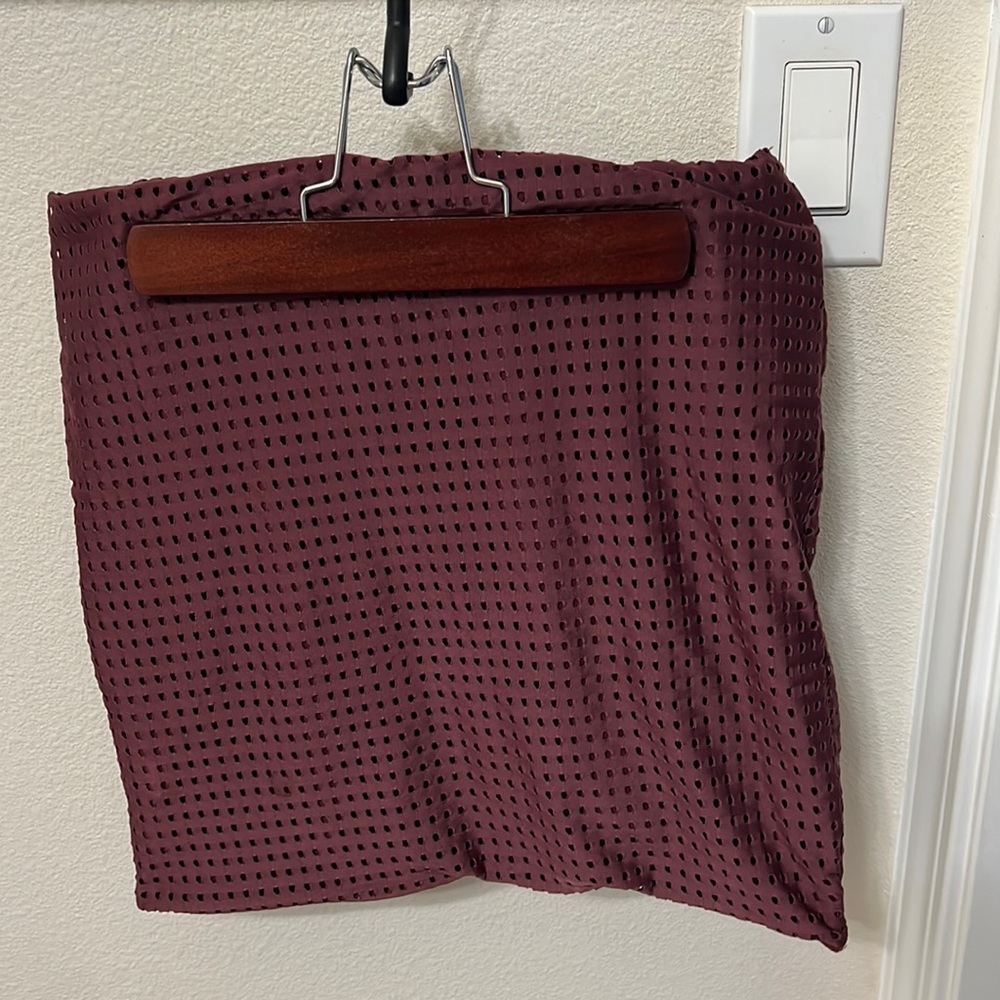 Acacia mesh skirt
